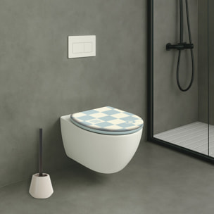 Abattant wc MDF BONNIE - Charnières Inox MSV