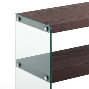 Tomasucci Console NANCY BOIS FONCE Multicolore