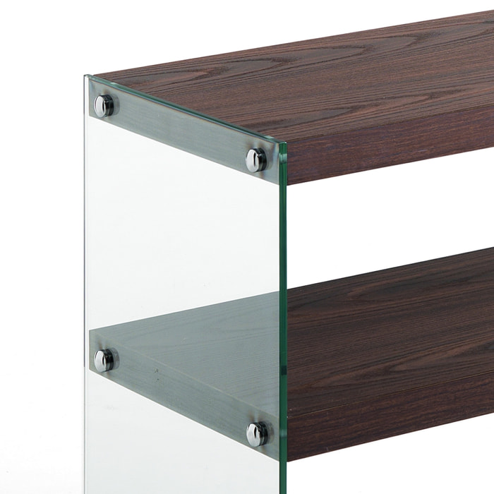 Tomasucci Console NANCY BOIS FONCE Multicolore