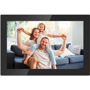 Cadre photo connecté AGFAPHOTO Realiview APF1000WIFIGL 10 Pouces Noir