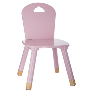 Silla para niños rosa