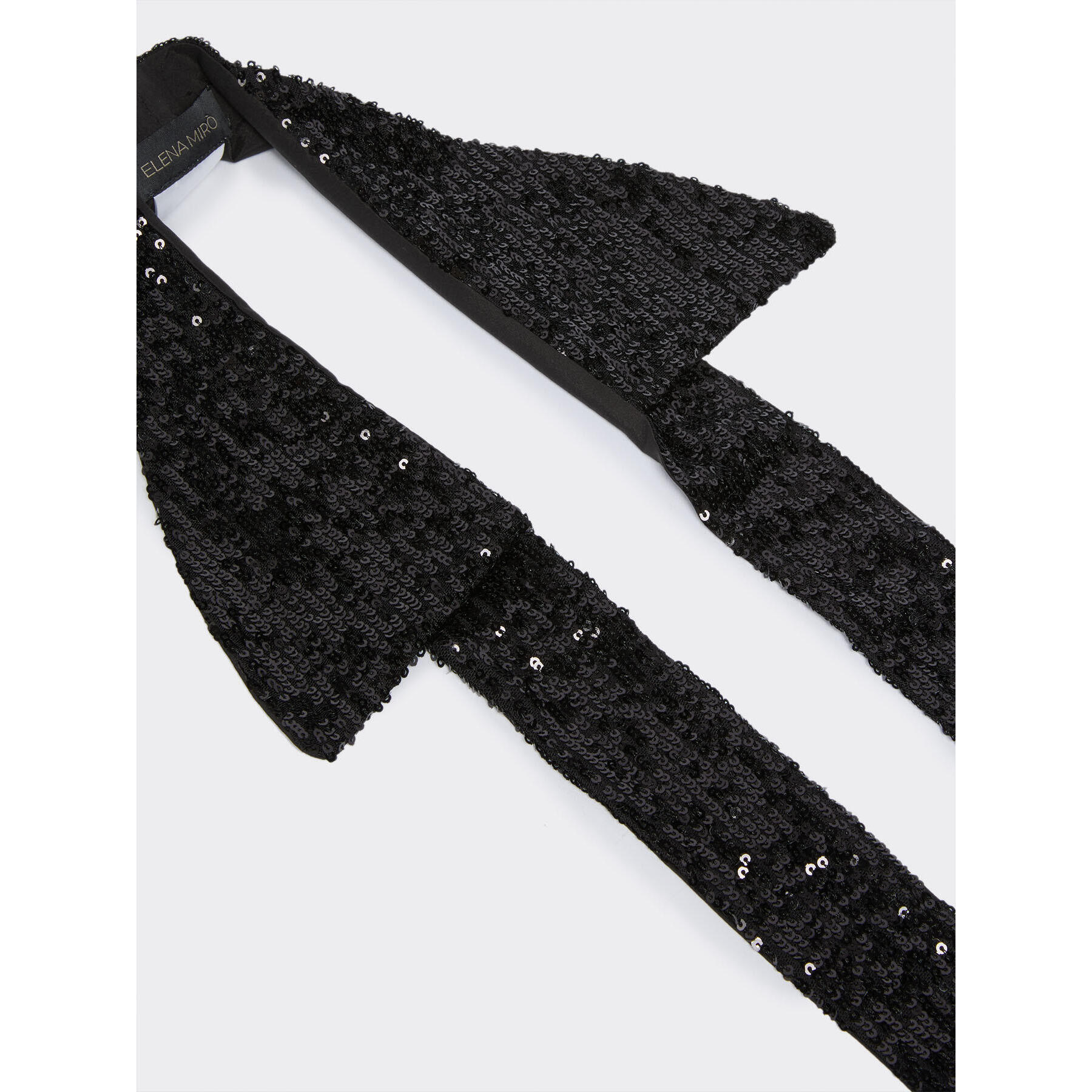 Elena Mirò - Cuello bordado - Negro