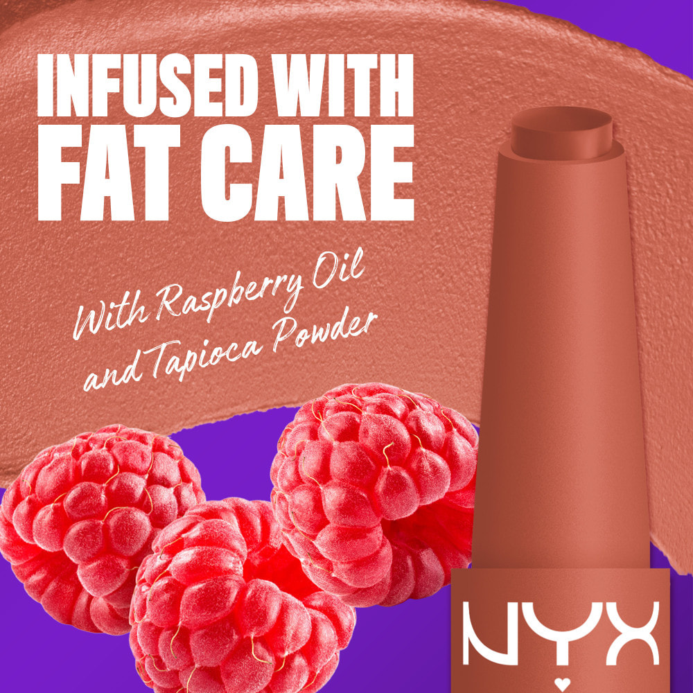 NYX Professional Makeup Fat Matte Rouge à Lèvres Mat Crémeux Cozy Whipp