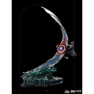 Marvel The Falcon & The Winter Soldier Statua Sam Wilson 46 Cm 1/10 Iron Studio