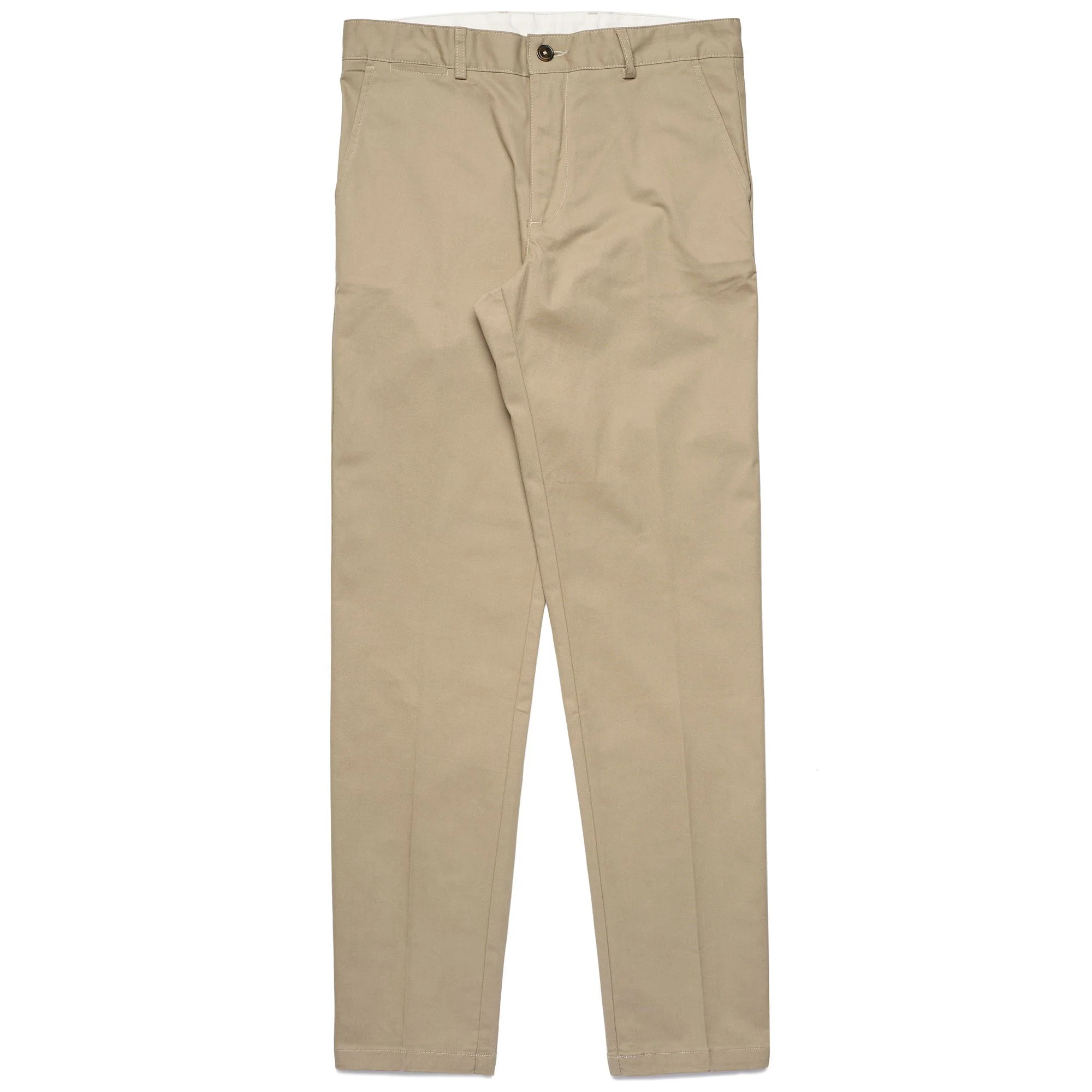 Pantaloni Robe di Kappa Uomo Rafael Comfort Peached Gabardine Marrone