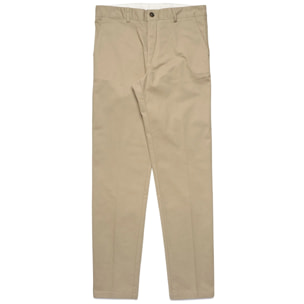 Pantaloni Robe di Kappa Uomo Rafael Comfort Peached Gabardine Marrone