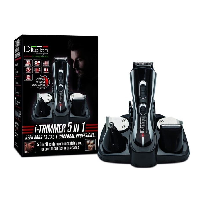 Epilateur Visage Et Corps Professionnel I-Trimmer 5 En 1