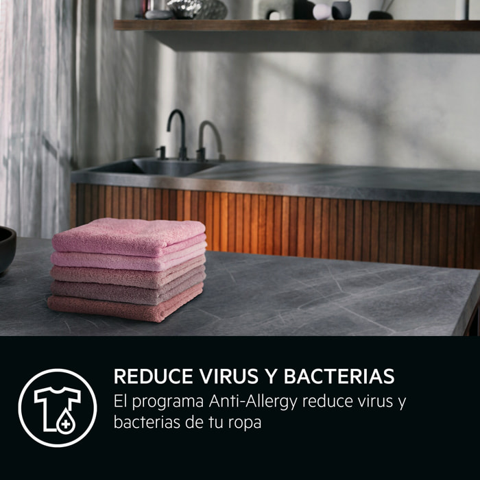 AEG Lavadora de libre instalación Serie 6000 ProSense® de 8.0 kg LFR6284N4B