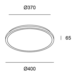 FORLIGHT Plafón Willy LED 19W Blanco Neutro 4000K On-Off Imitación Madera, Blanco Opal Iluminación LED con Toque Natural