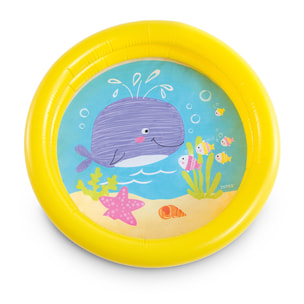 Intex Piscina Baby con Stampa Animaletti, Colori Assortiti, 1 pezzo, 61x15 cm