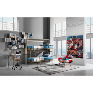 Bureau Tomasucci BEND, en verre, 126 × 70 × 74 cm