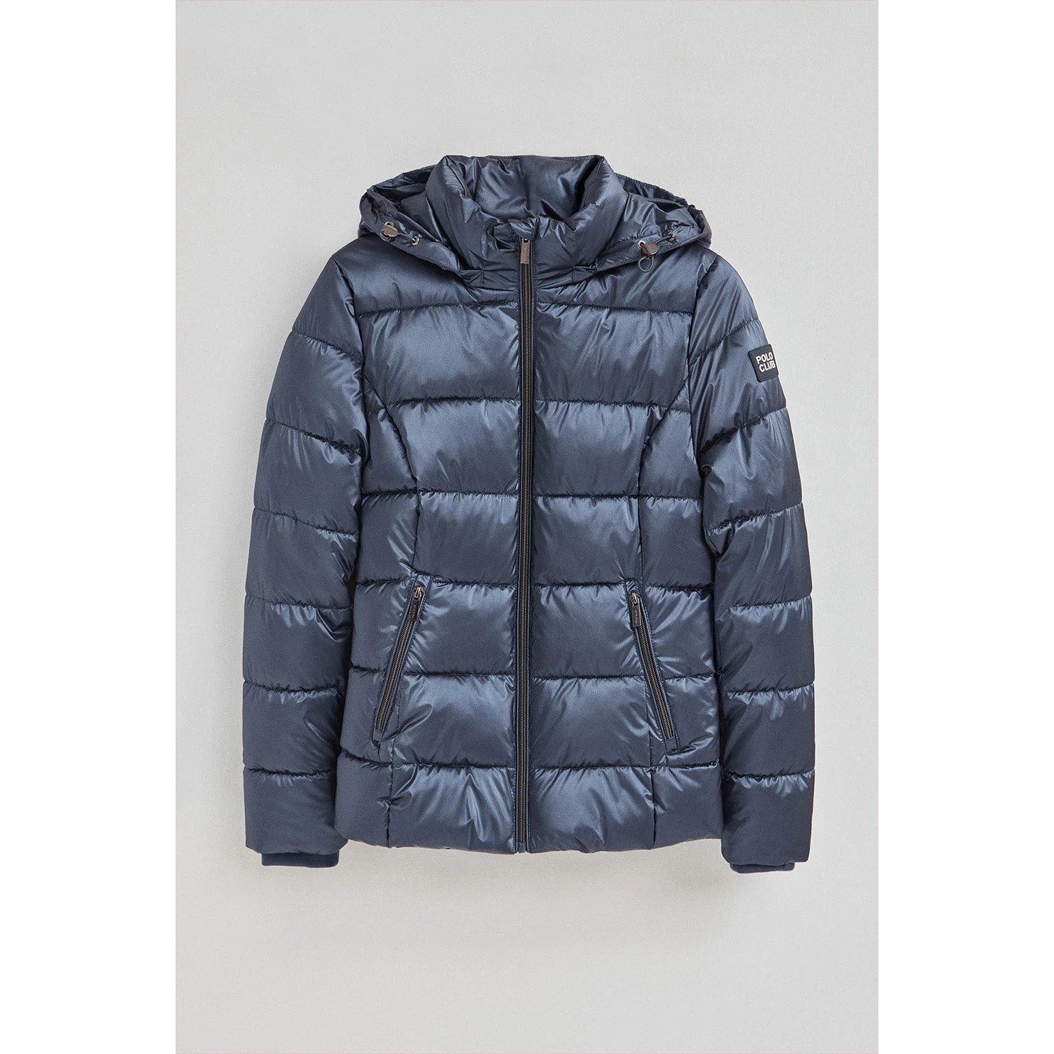 Chaqueta Silvon azul con logo Polo Club