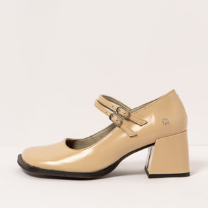 Zapatos 1704 NAPPA SHINNY CHAMPAGNE / VERONA color Champagne