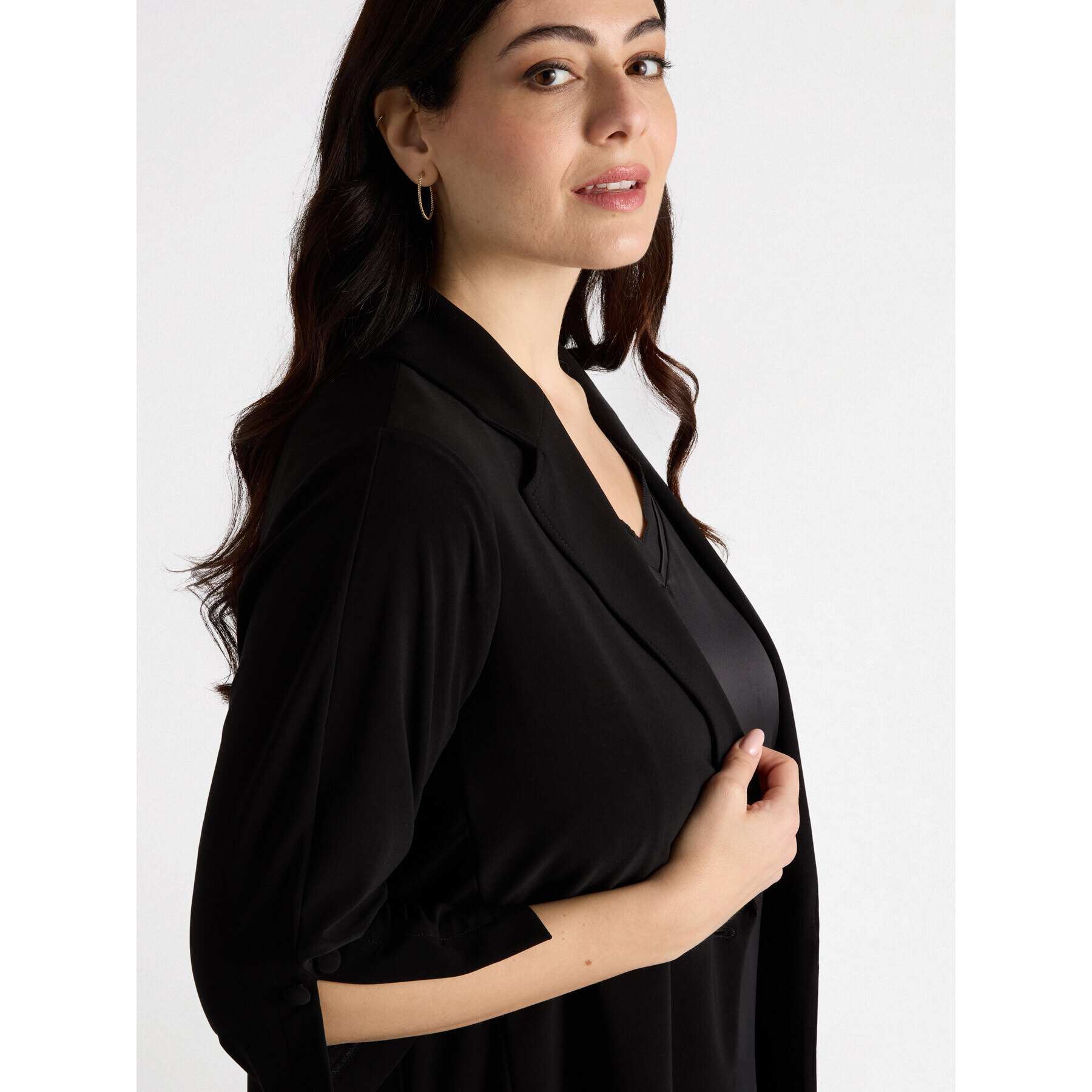 Fiorella Rubino - Blazer in jersey - Nero