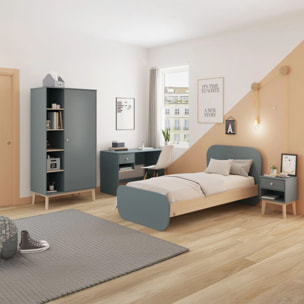 Cama juvenil Misty Breeze Verde Salvia - Oak Soft