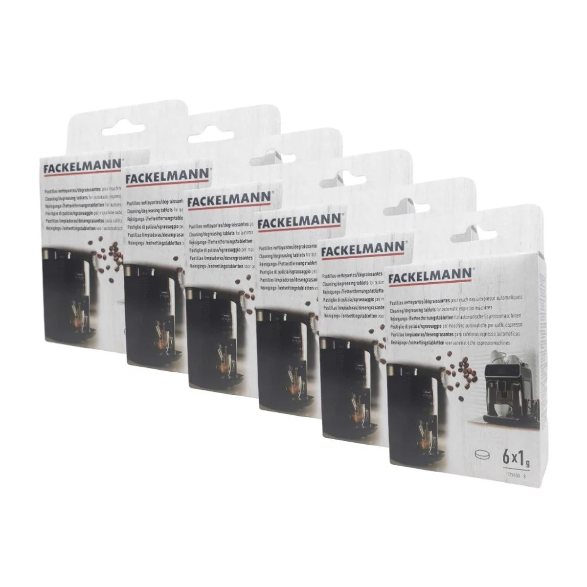 Ensemble de 36 Pastilles détergentes pour appareils électroménagers par 6 Fackelmann Petit Déjeuner