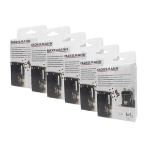 Ensemble de 36 Pastilles détergentes pour appareils électroménagers par 6 Fackelmann Petit Déjeuner