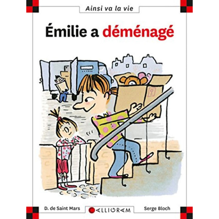 Saint Mars, Dominique de | Emilie a déménagé | Livre d'occasion