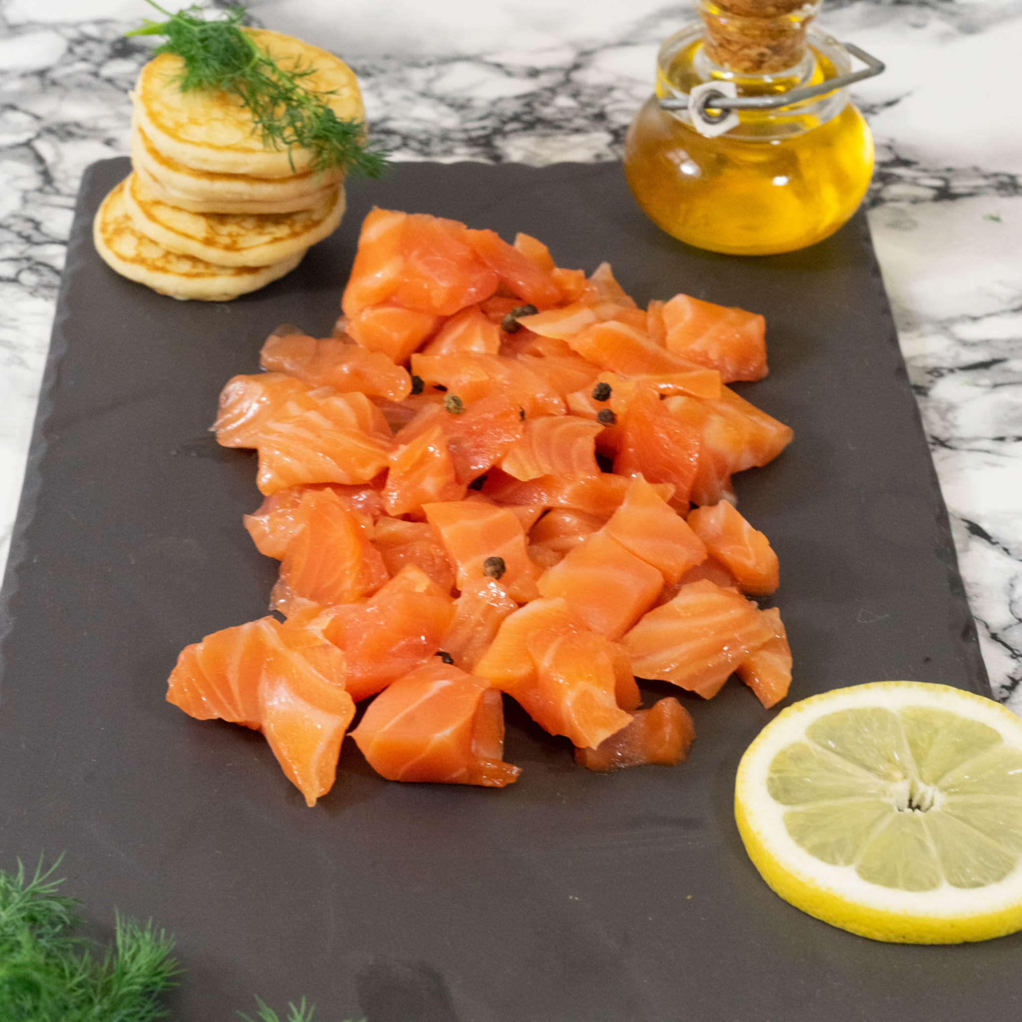 Dés de Saumon fumé -200g