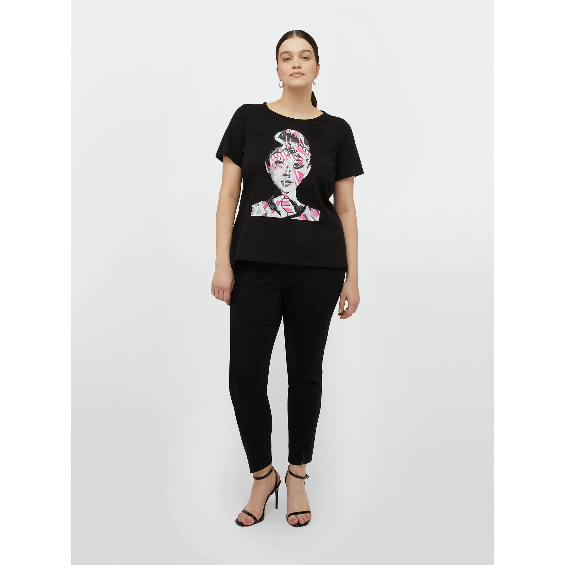 Fiorella Rubino - Camiseta estampada - Negro