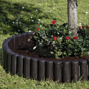 Blok - Bordura per aiuole resina aiuole giardino da 2,3 M