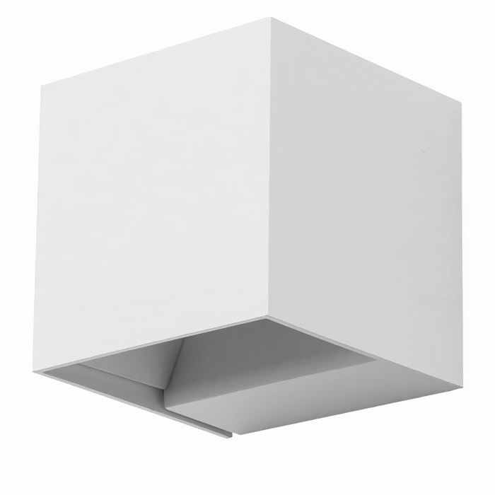 Forlight REX (2uds) Aplique Exterior LED con Haz de Luz Modulable IP54 Luz LED Blanco Neutro 4000K 5.2W y 350lm Blanco
