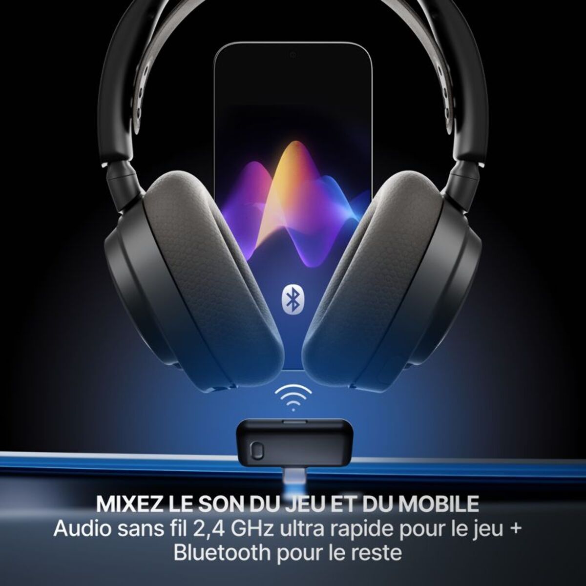 Casque gamer STEELSERIES Arctis Nova 7P Gen 2 Noir