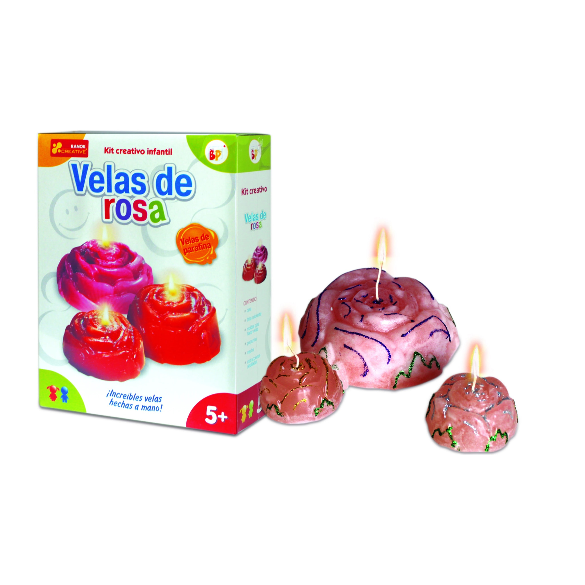 VELAS DE ROSA