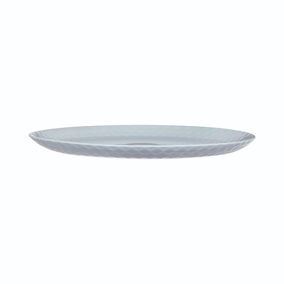 6 platos llanos grises 25 cm Pampille - Luminarc