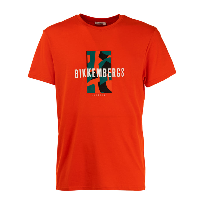 BIKKEMBERGS t-shirt uomo orange.com