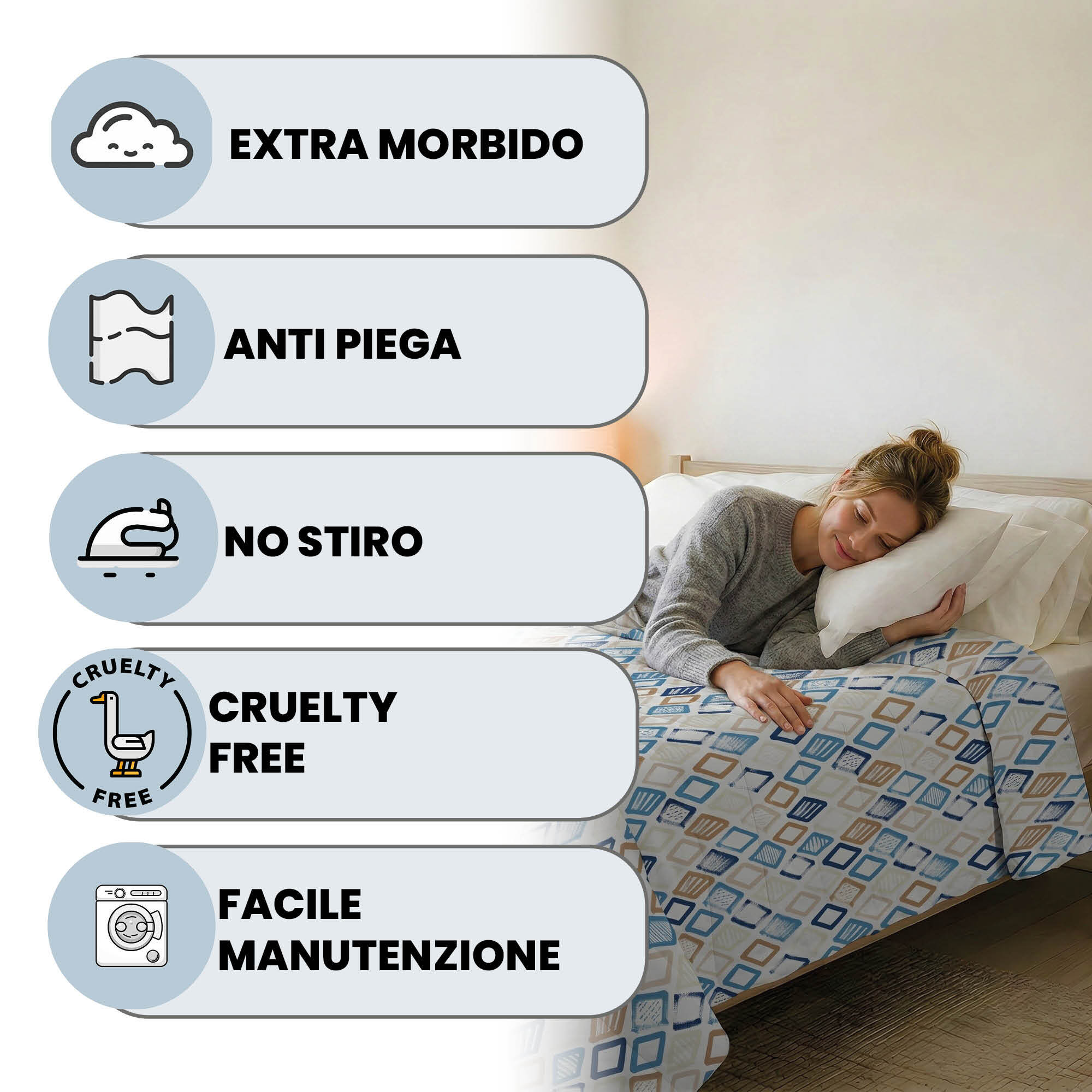 TRAPUNTINO ESTIVO BASIC, 100gr - Made in Italy - SINGOLO