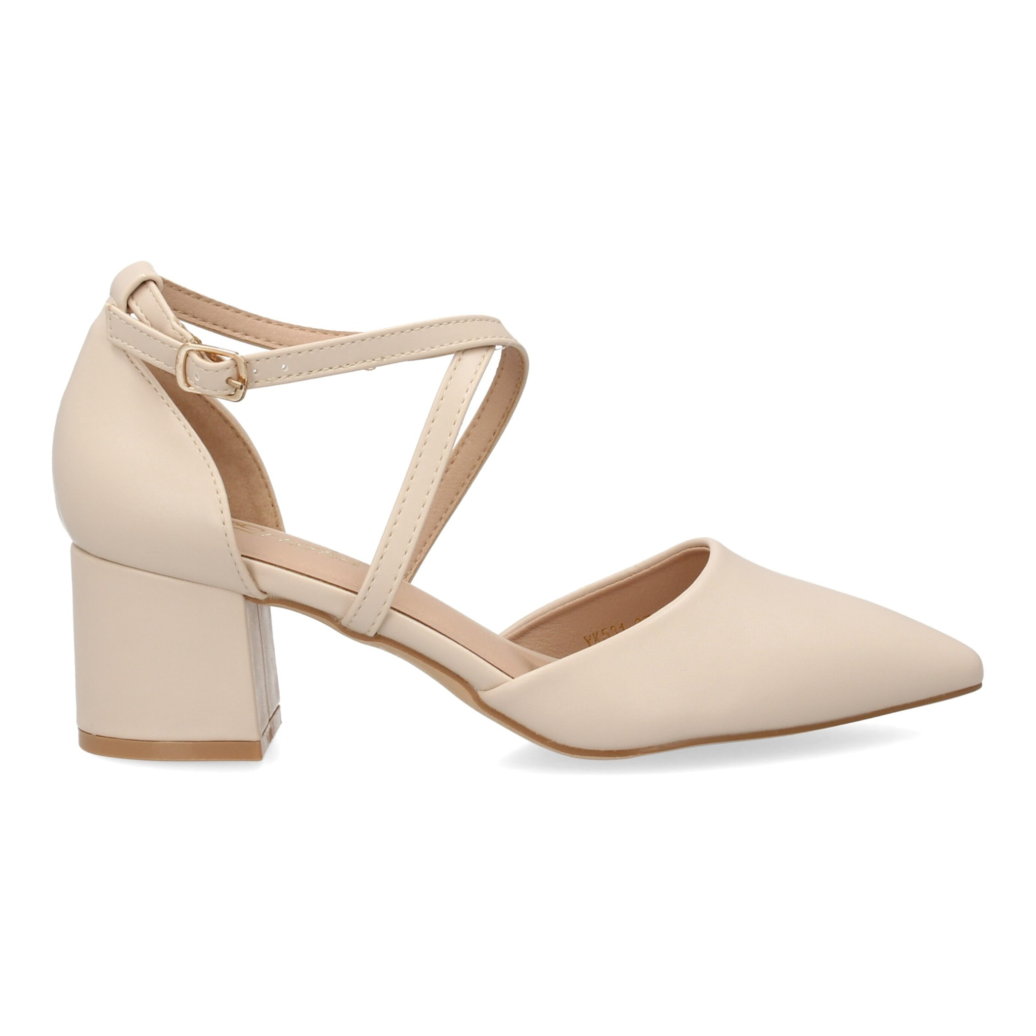 Zapato tacón cómodo elegante para mujer