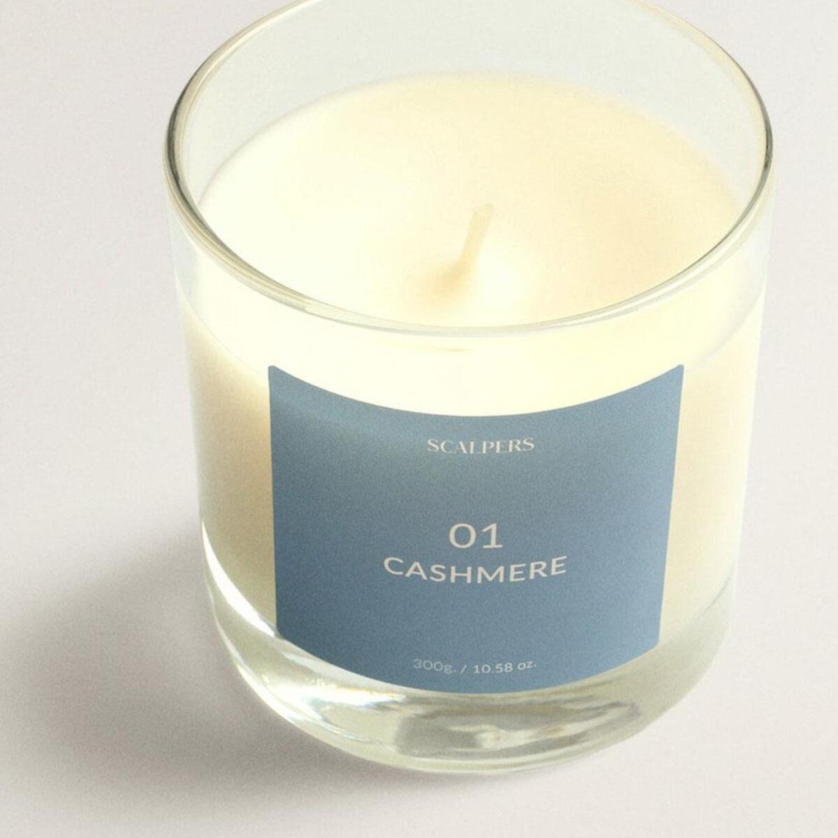 Vela aromática 300gr aroma cashmere scalpers