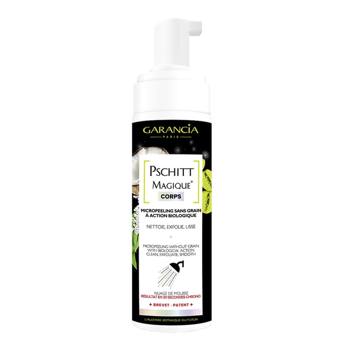 Pschitt Magique Corps - Micropeeling Sans Grain à Action Biologique 200 ml