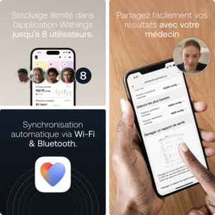 Tensiomètre WITHINGS BPM Vision