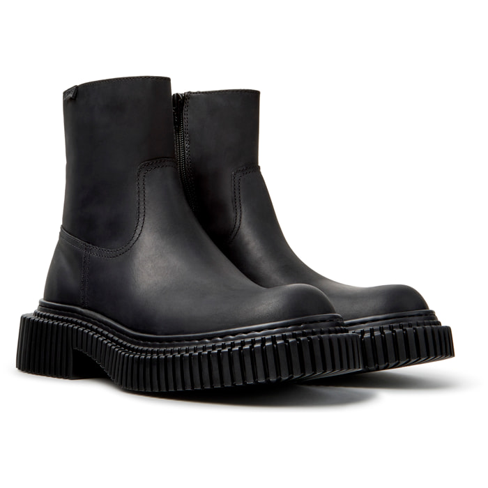 Botines - CAMPER Pix Berlin - Negro - Piel nobuk