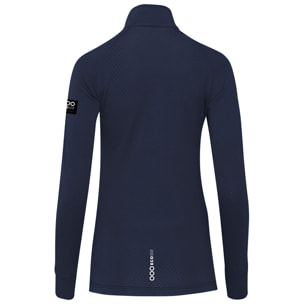 T-shirt tecnica ECOON La Pastourelle in blu navy