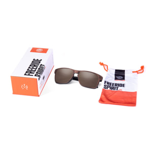 Gafas de Sol Polarizadas The Indian Face Freeride Marron para hombre y mujer