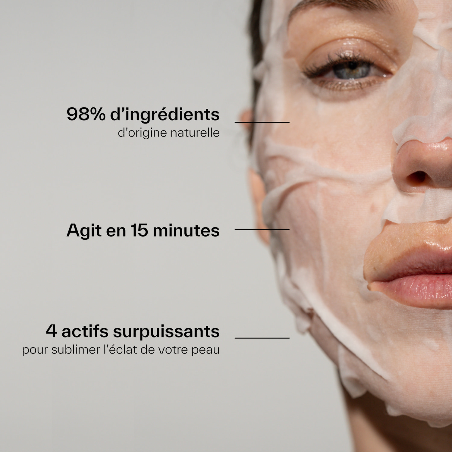 Beauty to Go - Masque Coton Défatigant x 3