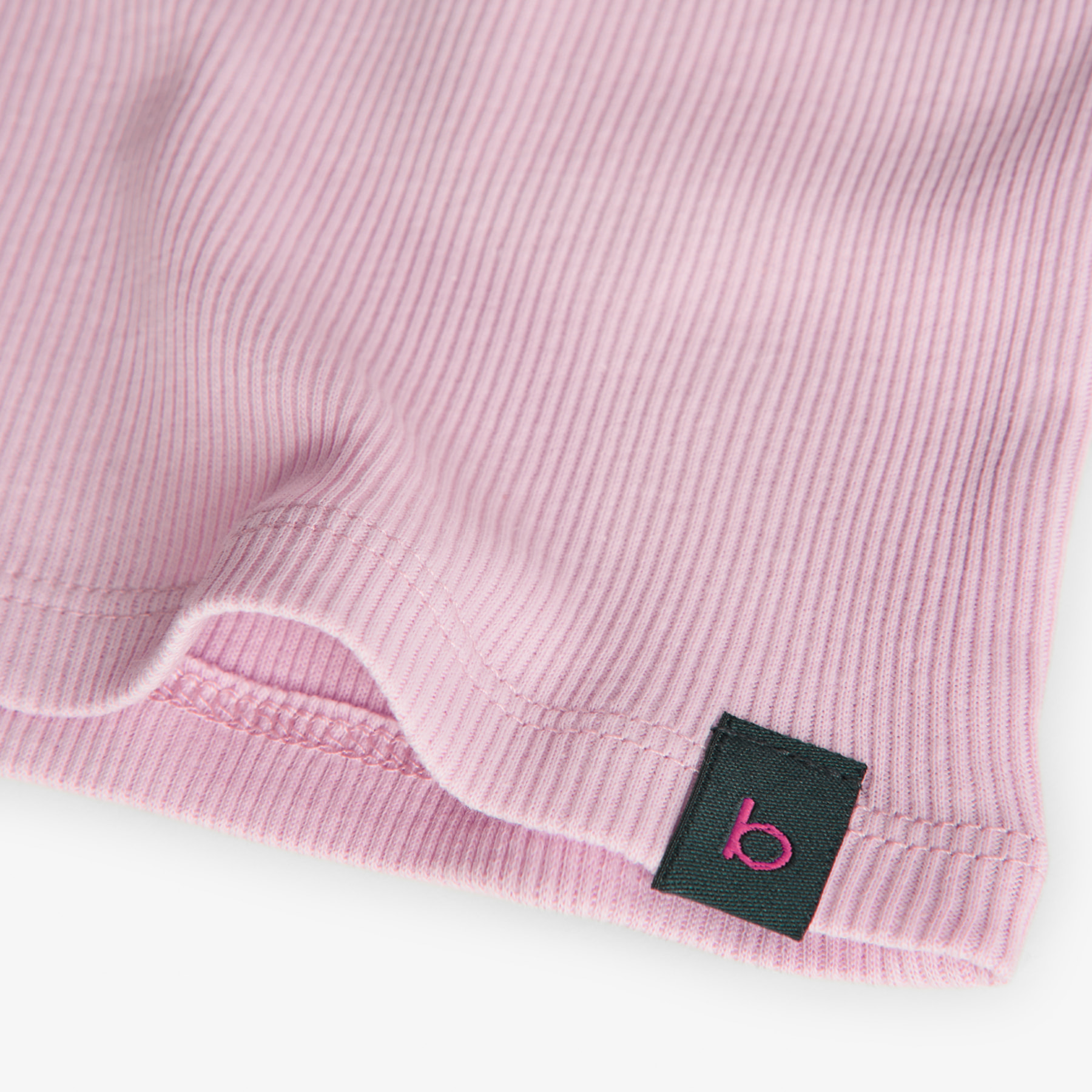 Camiseta punto canalé de bebé -BCI