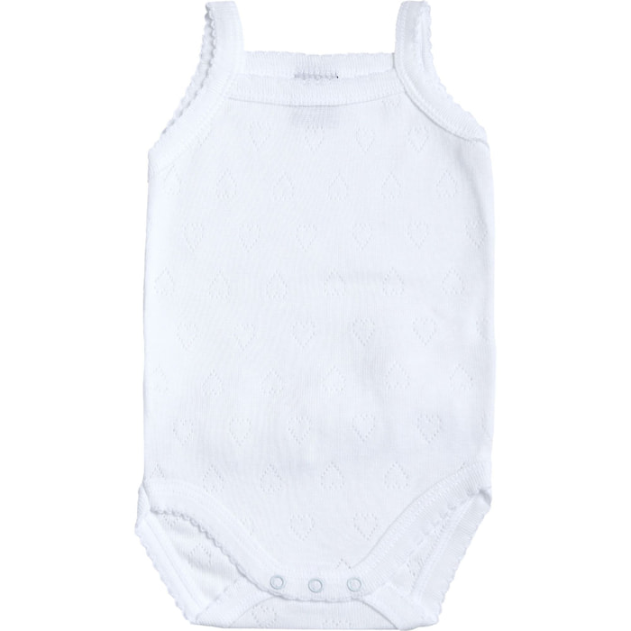 Body bebé tirantes volantes calado