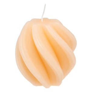 Bougie bâton "Twist wild romance" blanc 187g