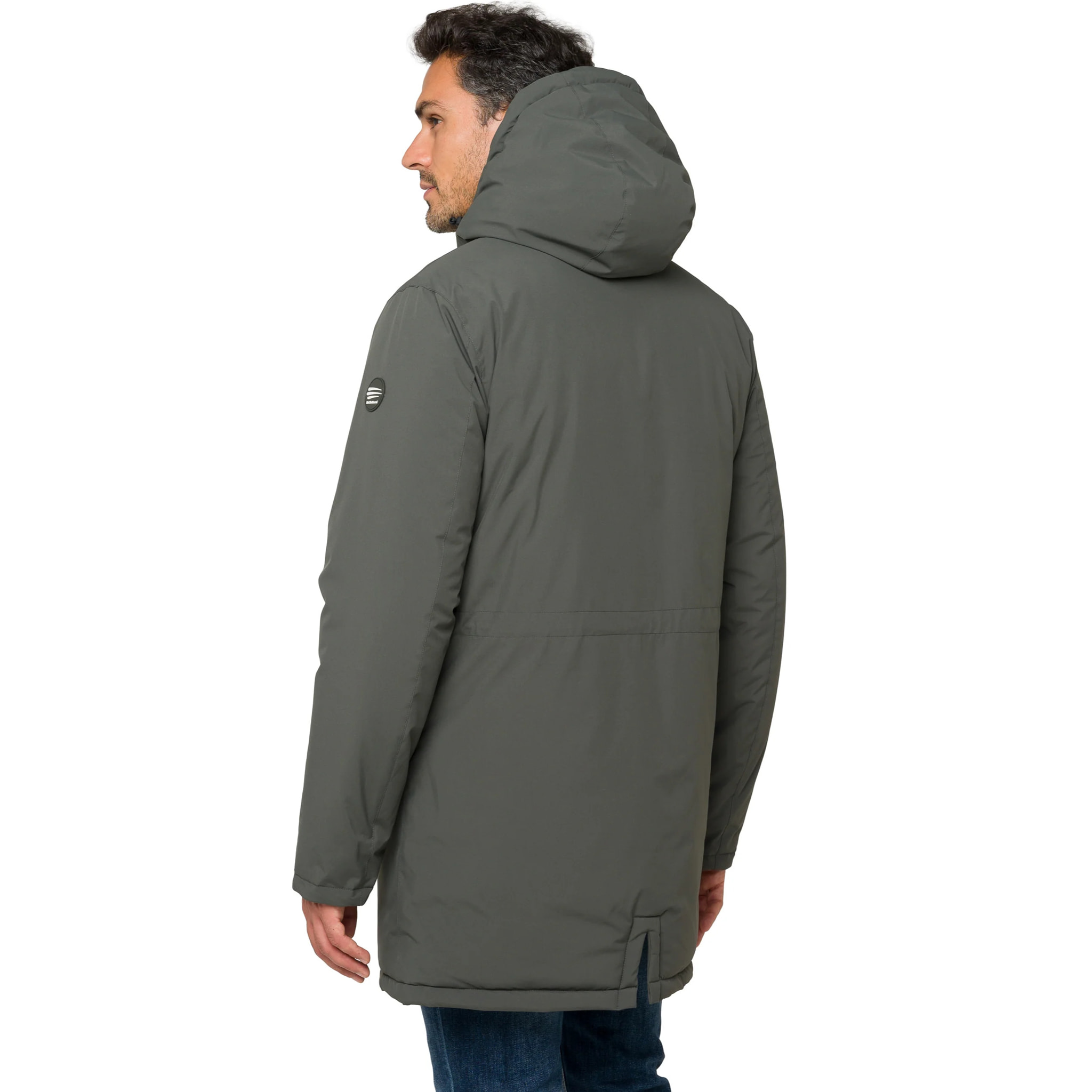 Parka LATEMAR acolchada impermeable verde