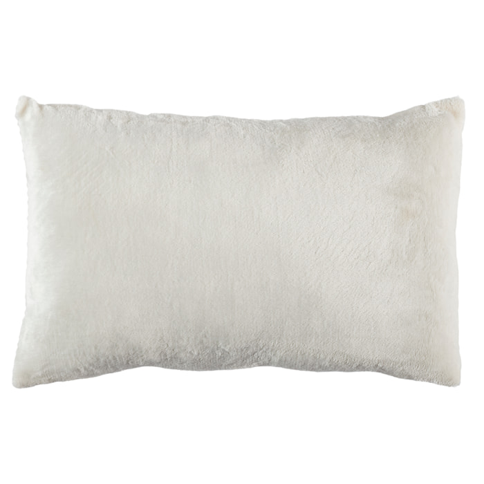 Coussin - HOME DECO FACTORY - Flanelle Côtelé - Déhoussable - Multicolore