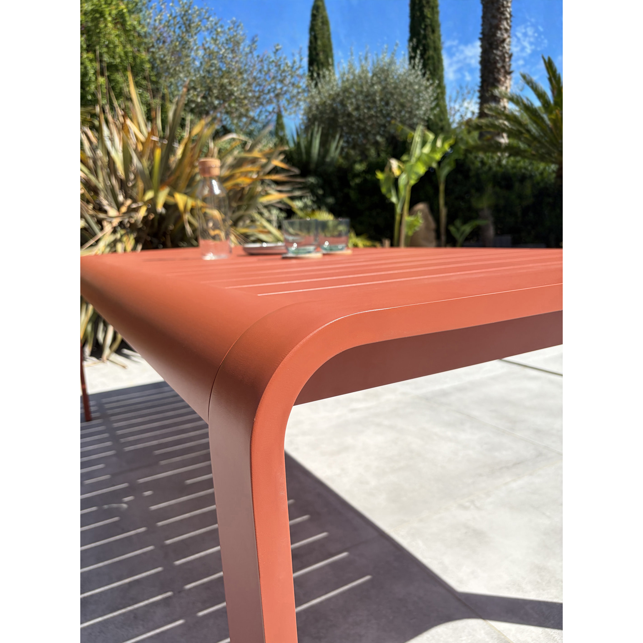 HANOI - Table de jardin en aluminium