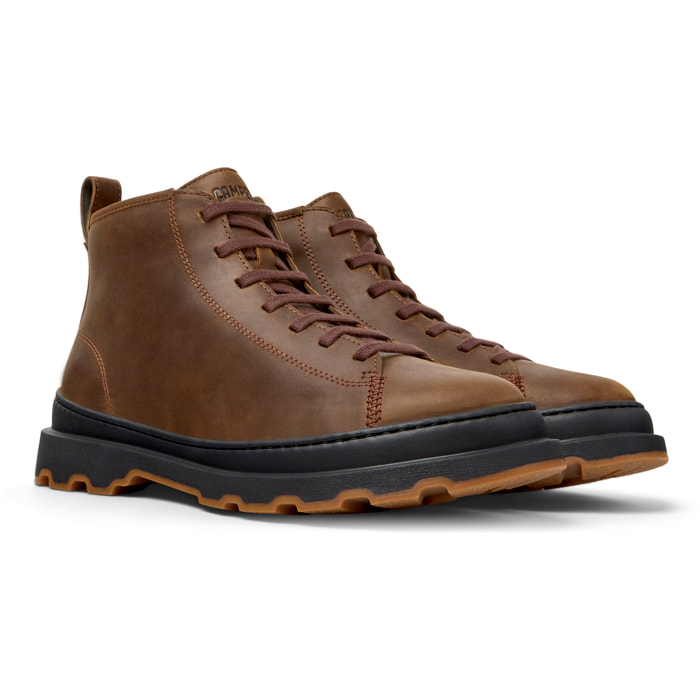 Botines - CAMPER Brutus+ - Marron - Nubuck
