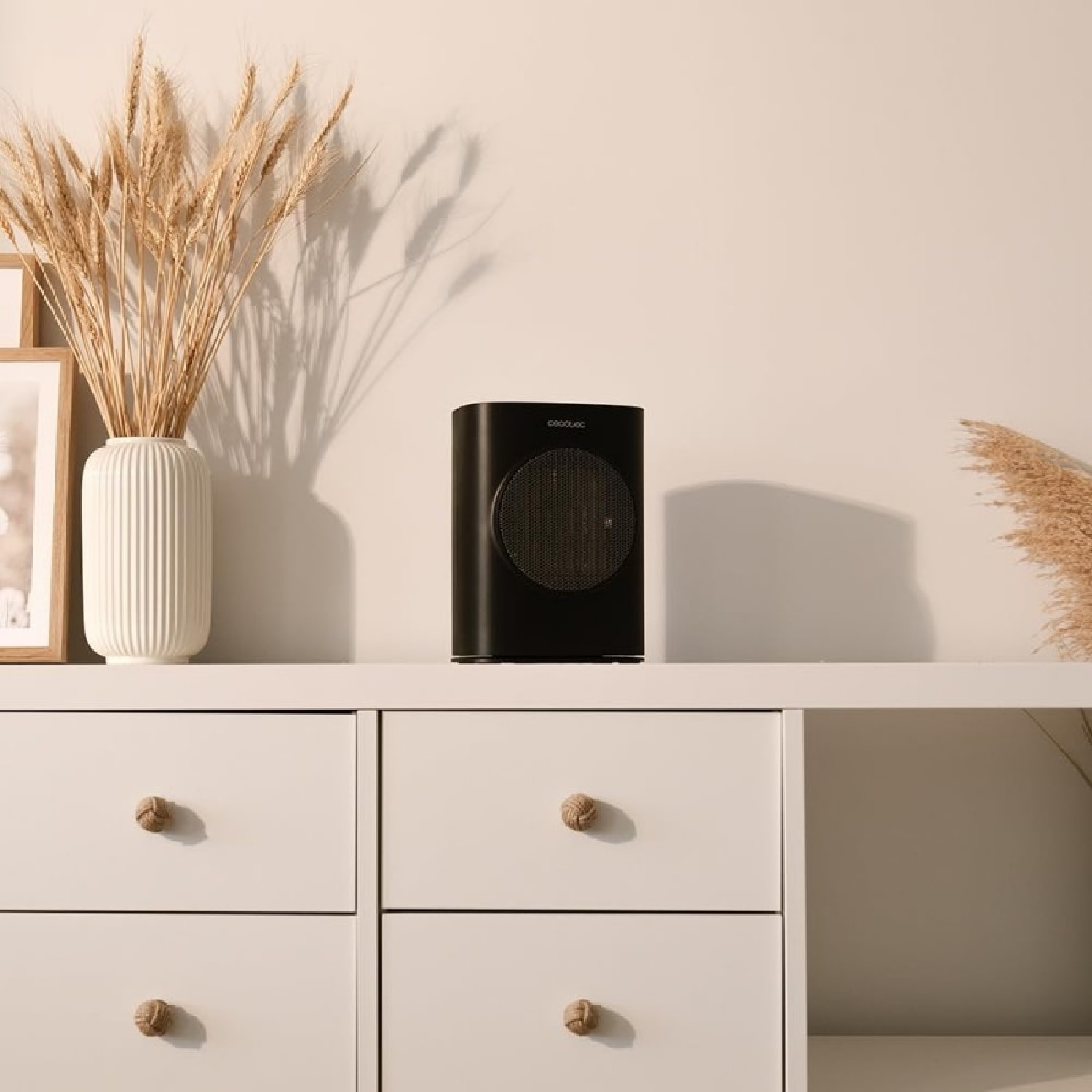 Cecotec Calefactor cerámico de sobremesa ReadyWarm 1570 Max Ceramic Rotate Smart
