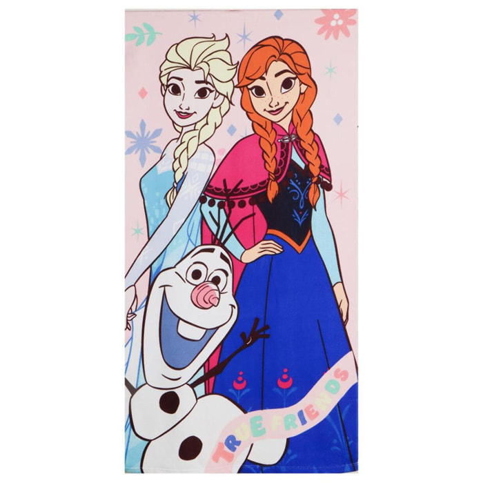 Set de Toalla de Frozen - 70x140x1 cm - Color:Azul
