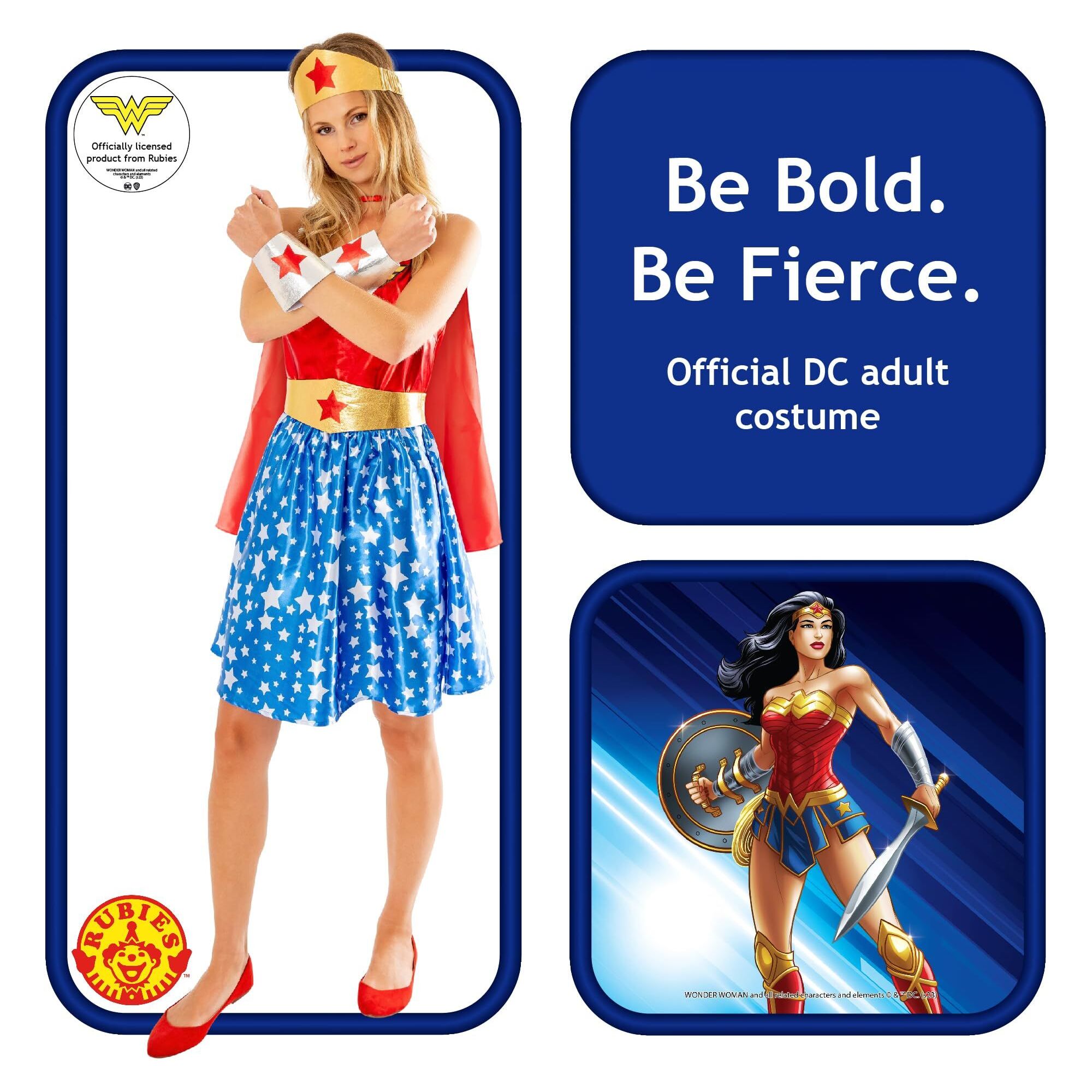 DISFRAZ WONDER WOMAN DELUXE AD
