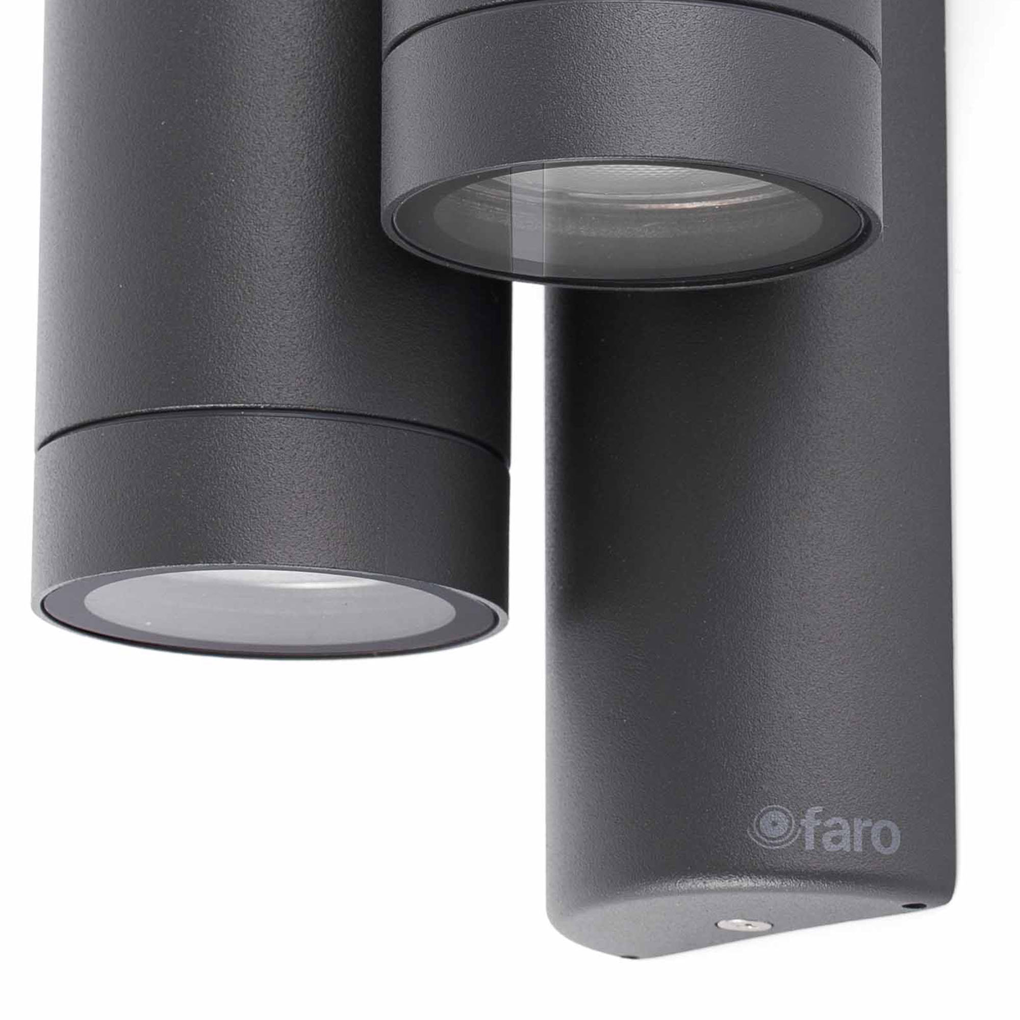 STEPS Lampe applique gris foncé doble